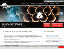 Tablet Screenshot of impostal.pl